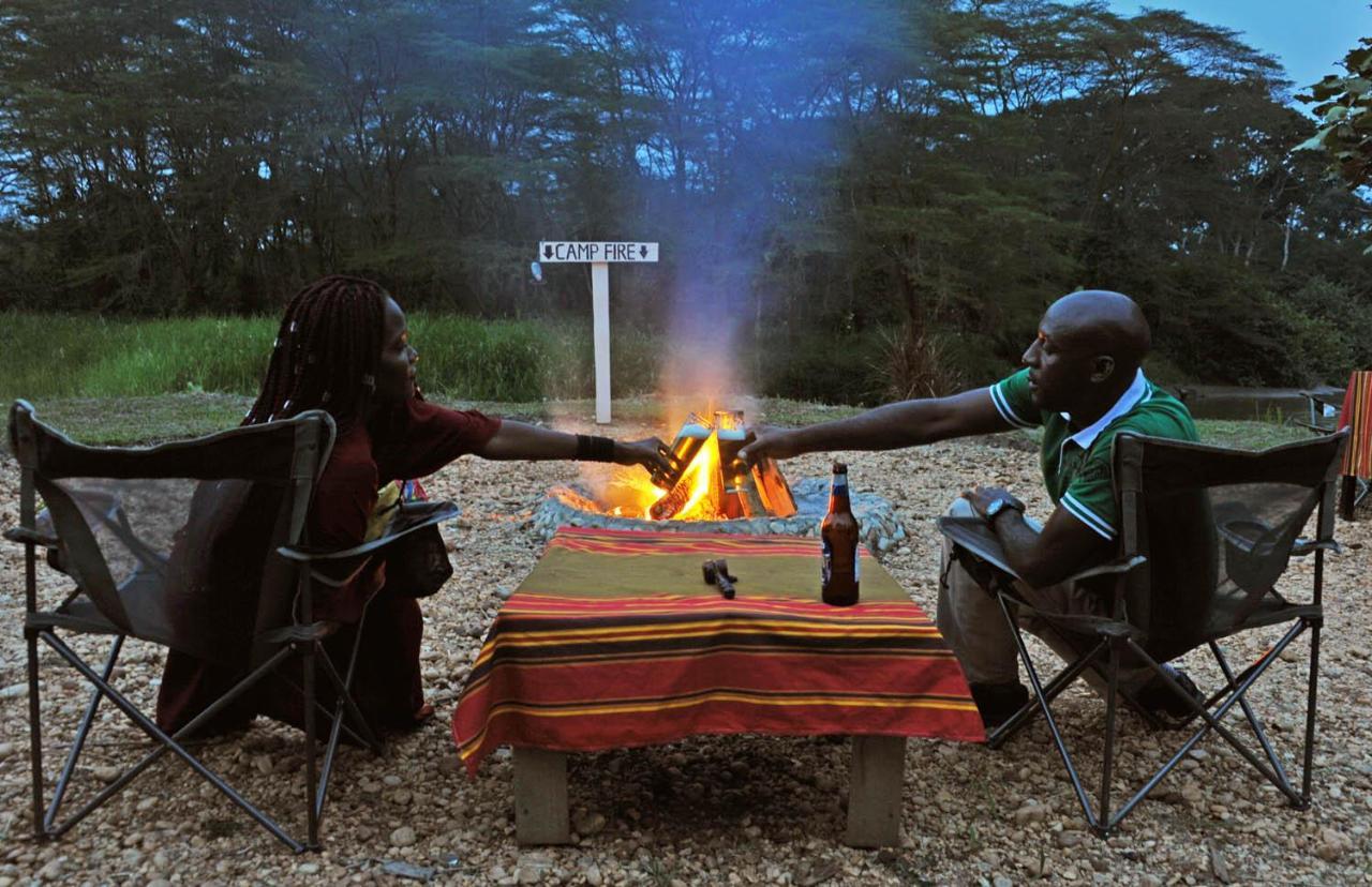 Bullbush River Camp Kihihi Esterno foto